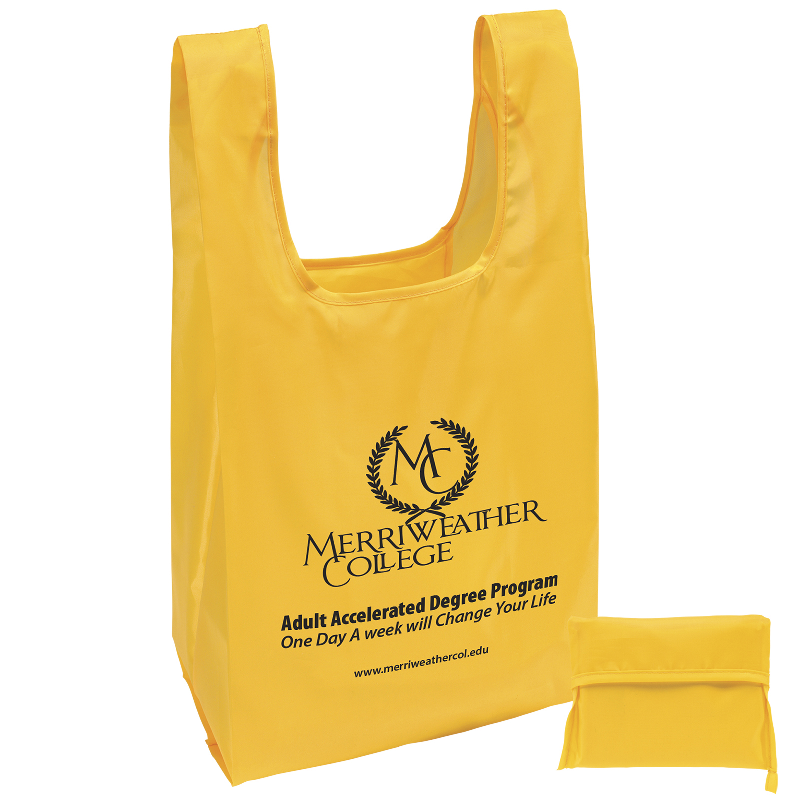 T-PAC™- Polyester Tote - Screen Print 1