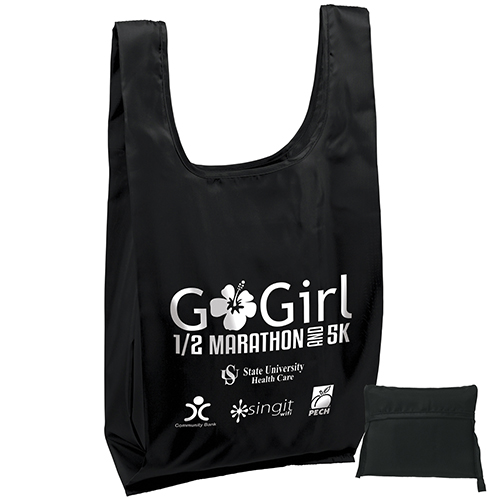 T-PAC™- Polyester Tote - Screen Print 1