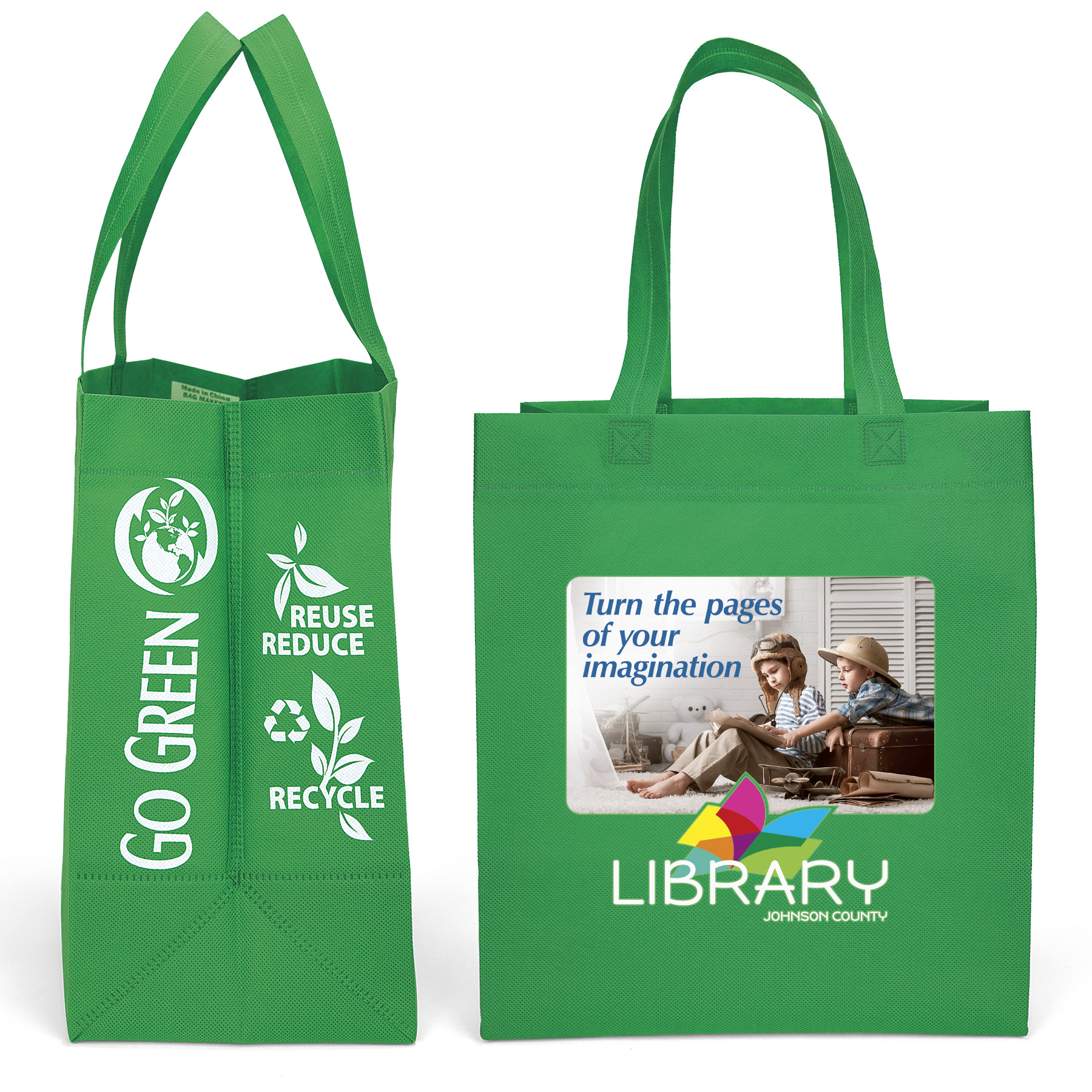 Economy - Non-Woven Tote - ColorVista 1