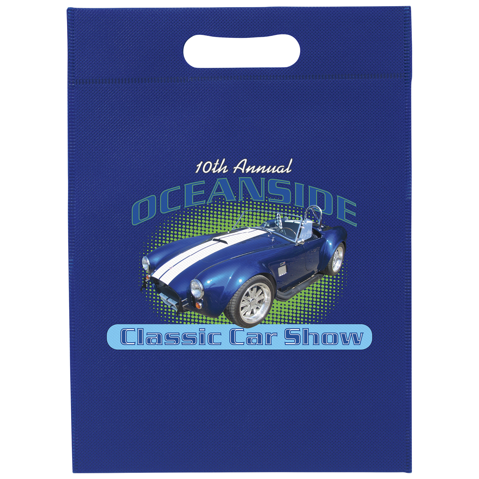 10W x 14H - Non-Woven Die Cut Bag- ColorVista 1