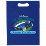 10W x 14H - Non-Woven Die Cut Bag- ColorVista - Royal Blue Logo 10W x 14H - Non-Woven Die Cut Bag- ColorVista - Royal Blue Logo