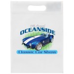 10W x 14H - Non-Woven Die Cut Bag- ColorVista - White Logo 10W x 14H - Non-Woven Die Cut Bag- ColorVista - White Logo