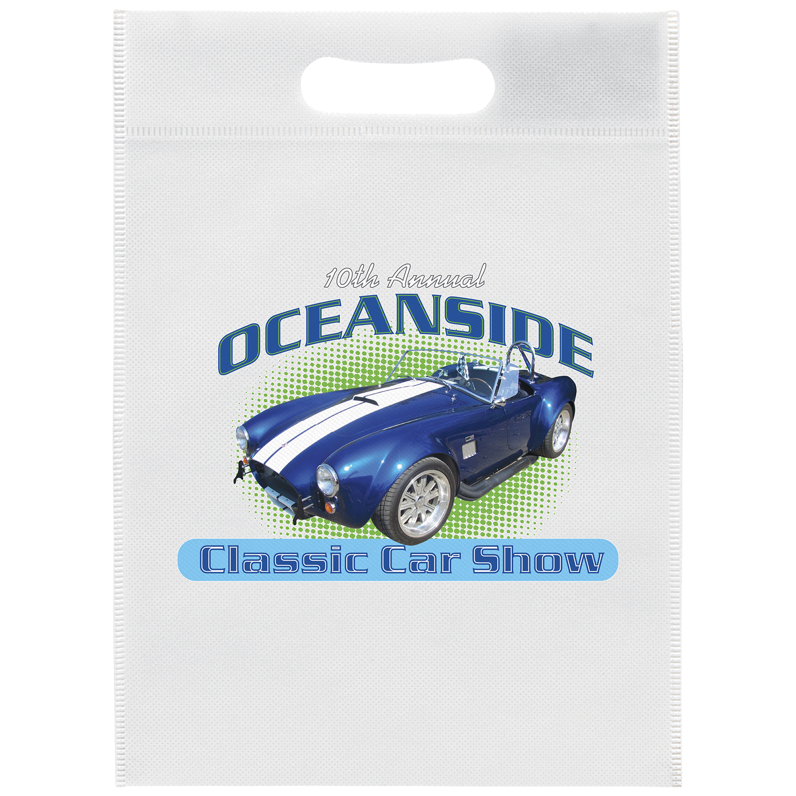 10W x 14H - Non-Woven Die Cut Bag- ColorVista 1