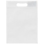 10W x 14H - Non-Woven Die Cut Bag- ColorVista - White Blank 10W x 14H - Non-Woven Die Cut Bag- ColorVista - White Blank