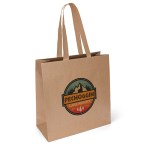 Tuscan™ - Eco Kraft-Brown Matte-Laminated Eurotote - Dynamic Color - Eco Kraft Brown Logo Tuscan™ - Eco Kraft-Brown Matte-Laminated Eurotote - Dynamic Color - Eco Kraft Brown Logo