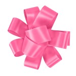1" Badge Satin Bow - Sparkle - Brite Pink Blank 1" Badge Satin Bow - Sparkle - Brite Pink Blank