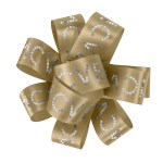 1" Badge Satin Bow - Sparkle 1 1" Badge Satin Bow - Sparkle 1