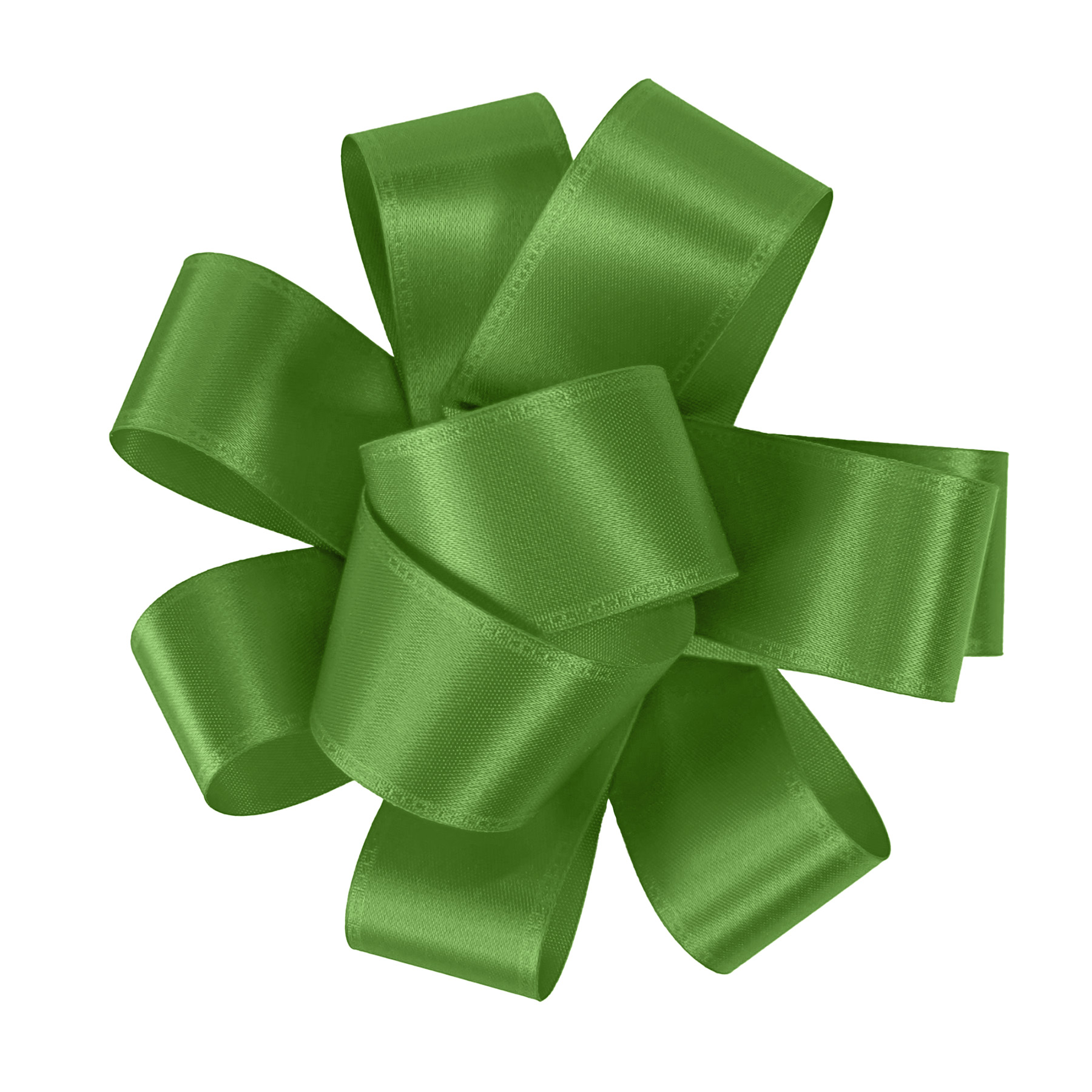1" Badge Satin Bow - Sparkle 1