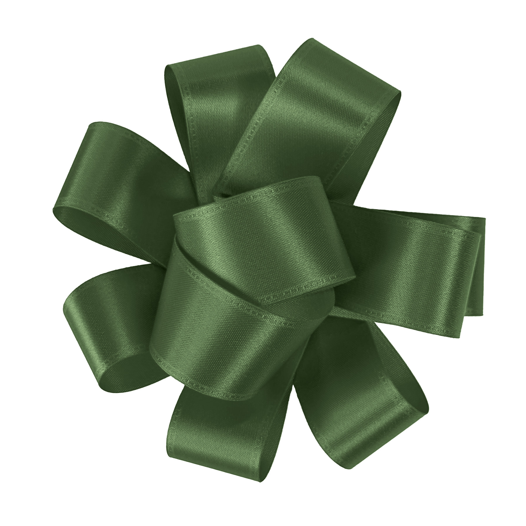 1" Badge Satin Bow - Sparkle 1