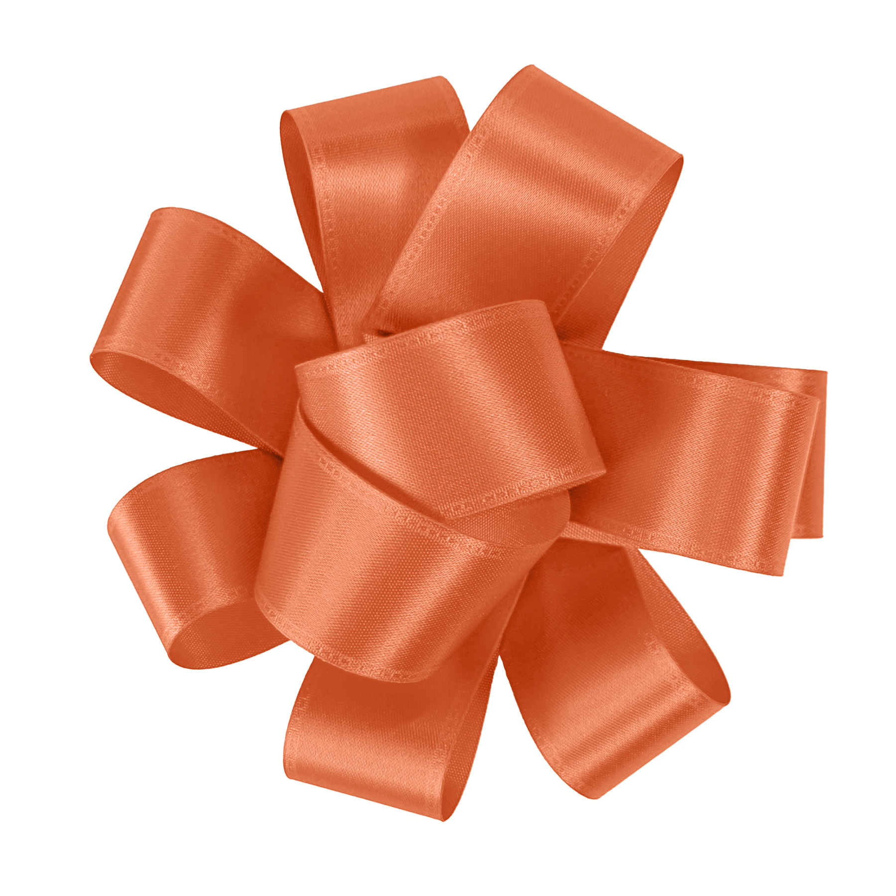 1" Badge Satin Bow - Sparkle 1