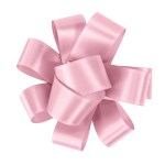 1" Badge Satin Bow - Sparkle - Pink Blank 1" Badge Satin Bow - Sparkle - Pink Blank
