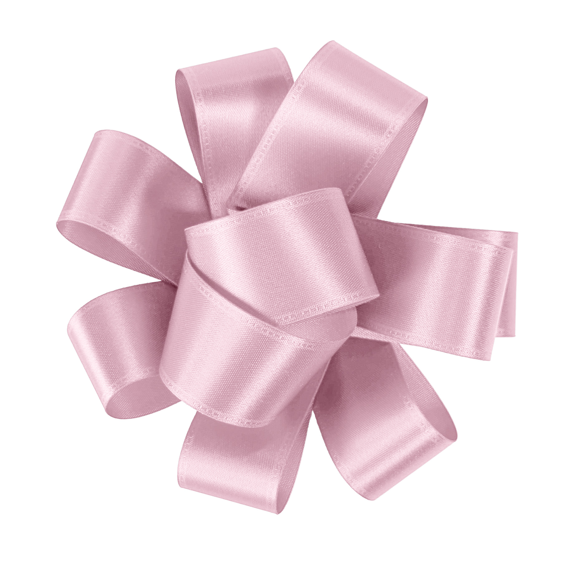 1" Badge Satin Bow - Sparkle 1