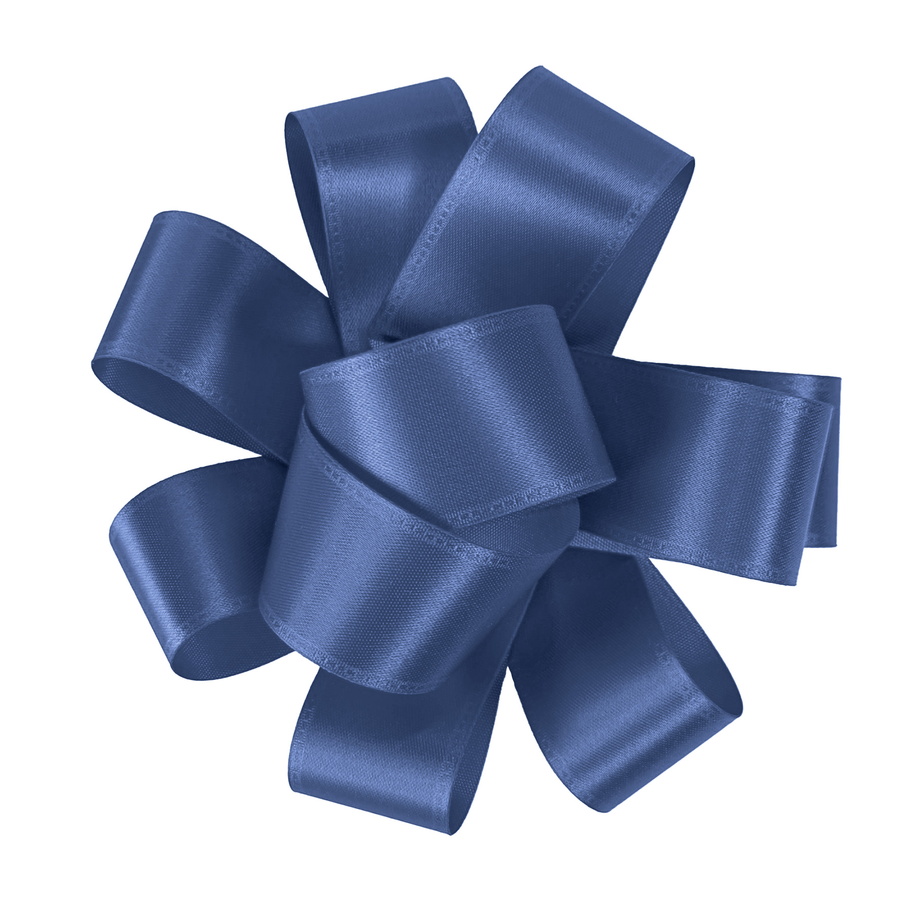 1" Badge Satin Bow - Sparkle 1