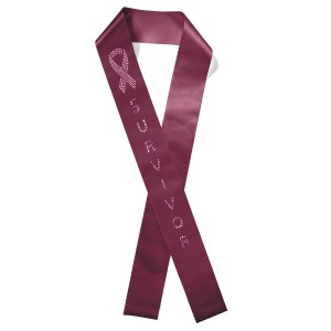 4" Badge Satin Sash - 45" Long - Sparkle 1 4" Badge Satin Sash - 45" Long - Sparkle 1
