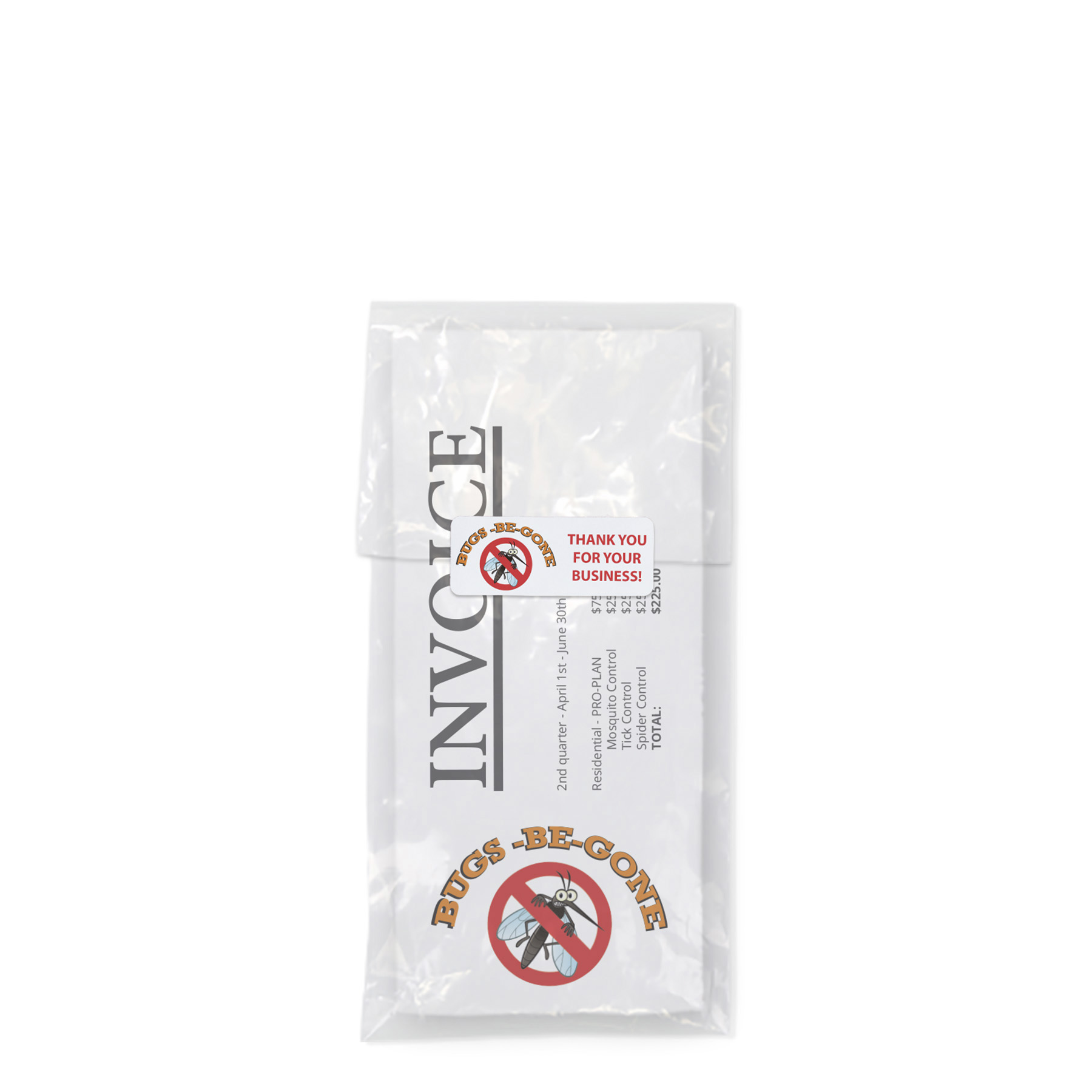 5W x 13H Open-End Bag - Digital Full Color 1