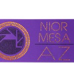 5" Badge Satin Ribbon - 50yd Roll - Sparkle - Purple 5" Badge Satin Ribbon - 50yd Roll - Sparkle - Purple