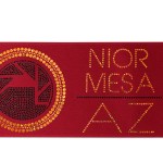 5" Badge Satin Ribbon - 50yd Roll - Sparkle - Red 5" Badge Satin Ribbon - 50yd Roll - Sparkle - Red