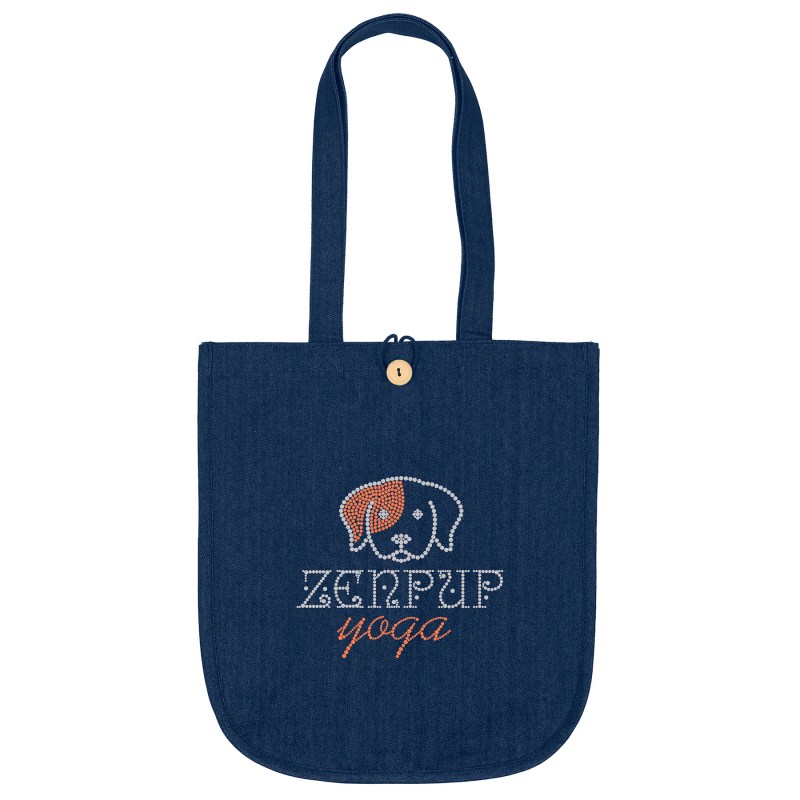 Dan™- Denim Tote - Sparkle 1 Dan™- Denim Tote - Sparkle 1