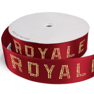 2 1/2" Badge Satin Ribbon - 100yrd Roll - Sparkle 1 2 1/2" Badge Satin Ribbon - 100yrd Roll - Sparkle 1