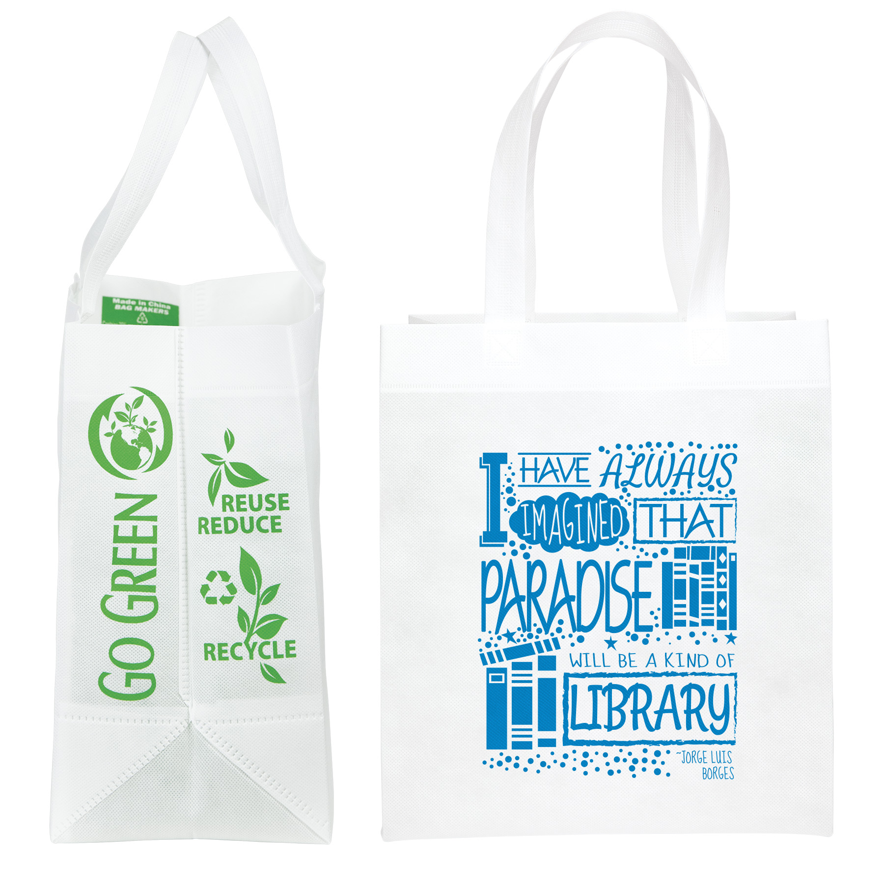 Economy - Non-Woven Tote - Screen Print 1