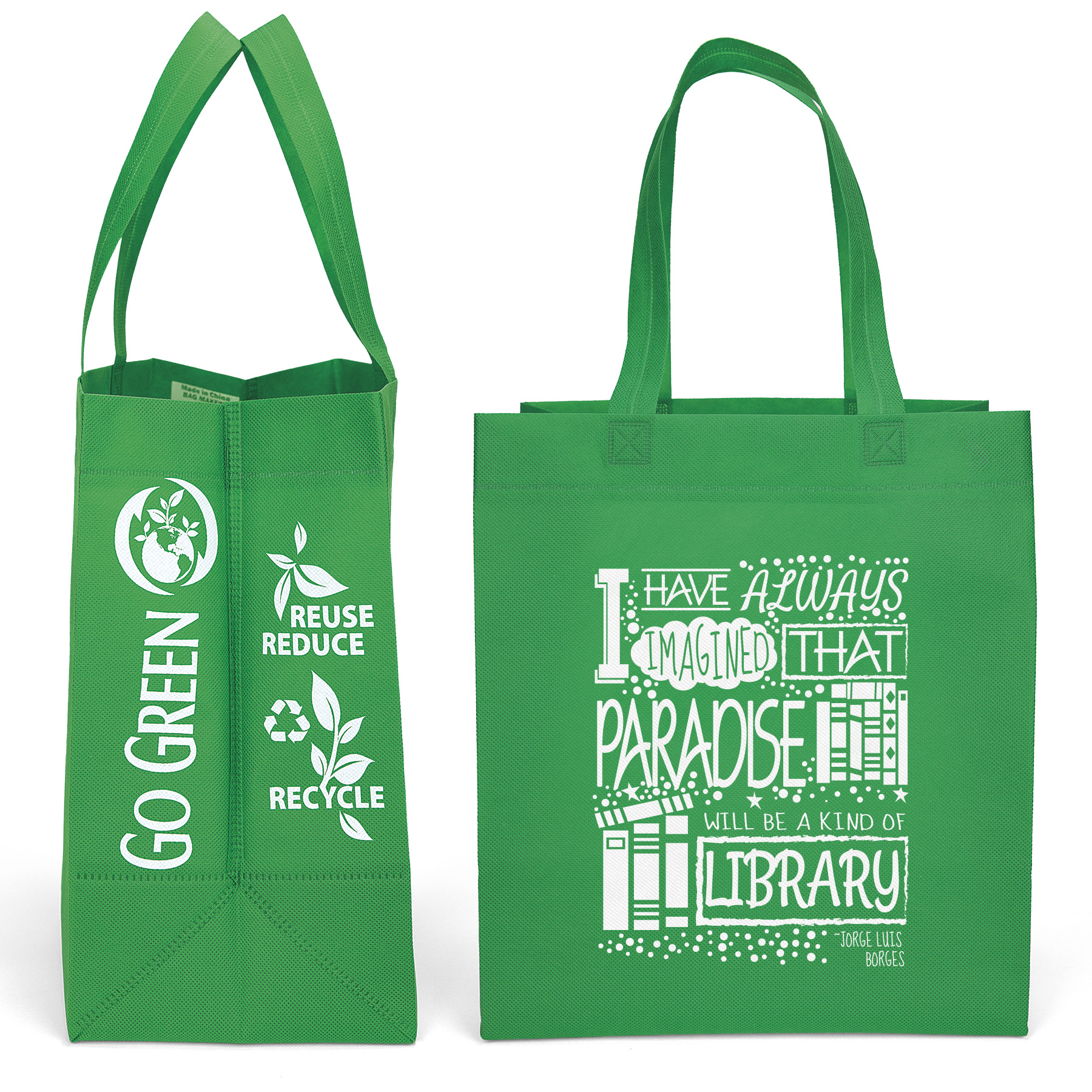 Economy - Non-Woven Tote - Screen Print 1