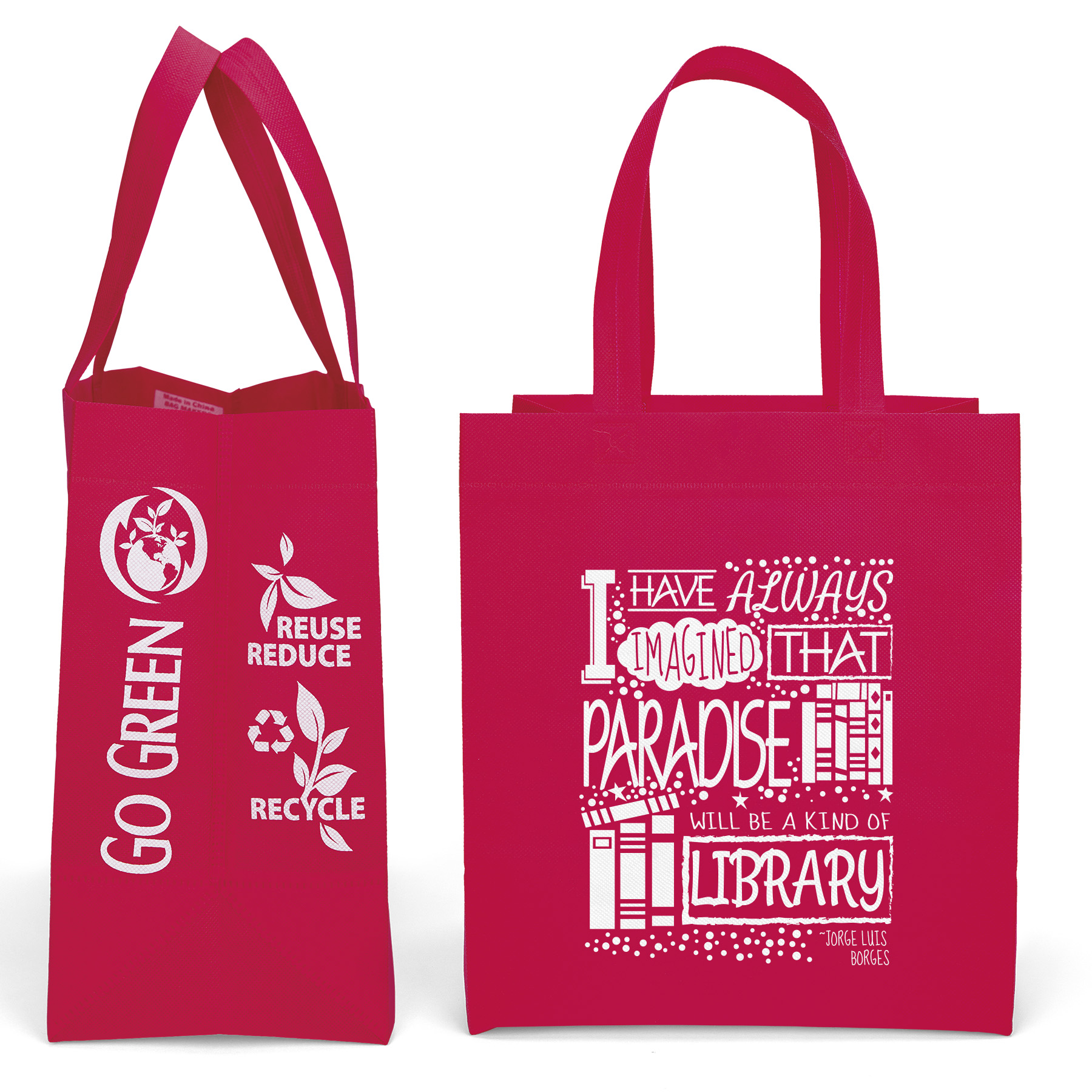 Economy - Non-Woven Tote - Screen Print 1