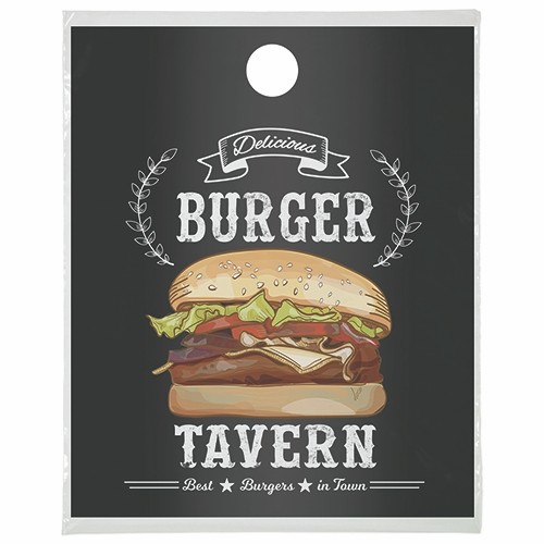 12W x 15H Doorknob Bag - Digital Full Color 1