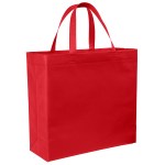 Patriot™ - USA Made Non-Woven Tote - Sparkle - Red Patriot™ - USA Made Non-Woven Tote - Sparkle - Red