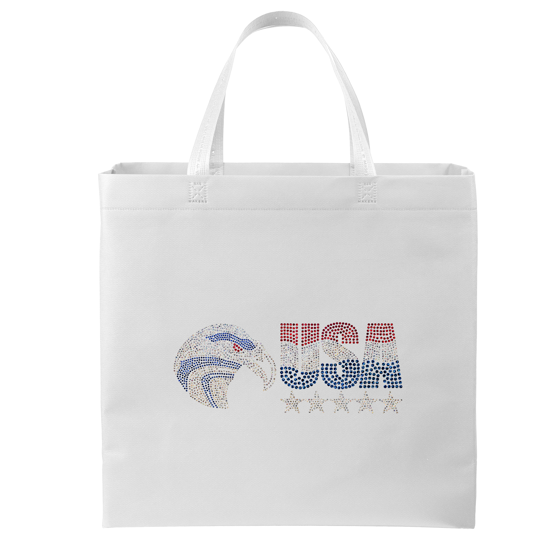 Patriot™ - USA Made Non-Woven Tote - Sparkle 1