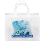 Sea™ - R-PET Non-Woven Totes - Sublimation - White Logo Sea™ - R-PET Non-Woven Totes - Sublimation - White Logo