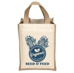 Mimi™ - Natural Tote - Screen Print 1 Mimi™ - Natural Tote - Screen Print 1