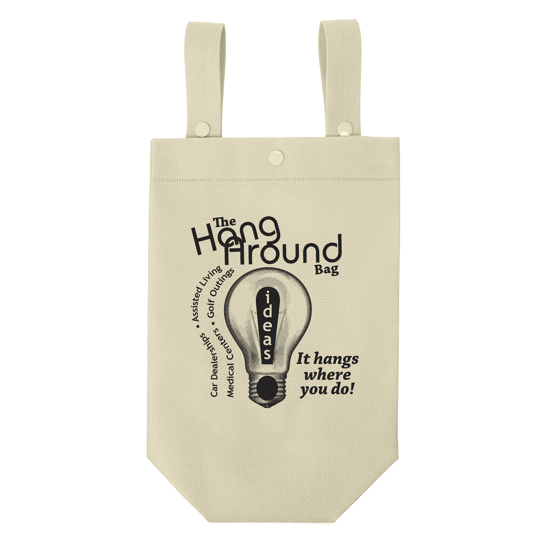 Hang Around™ - Non-Woven Bag - Screen Print 1