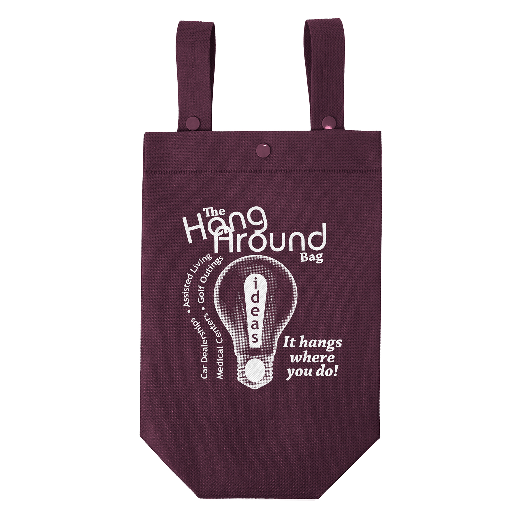 Hang Around™ - Non-Woven Bag - Screen Print 1