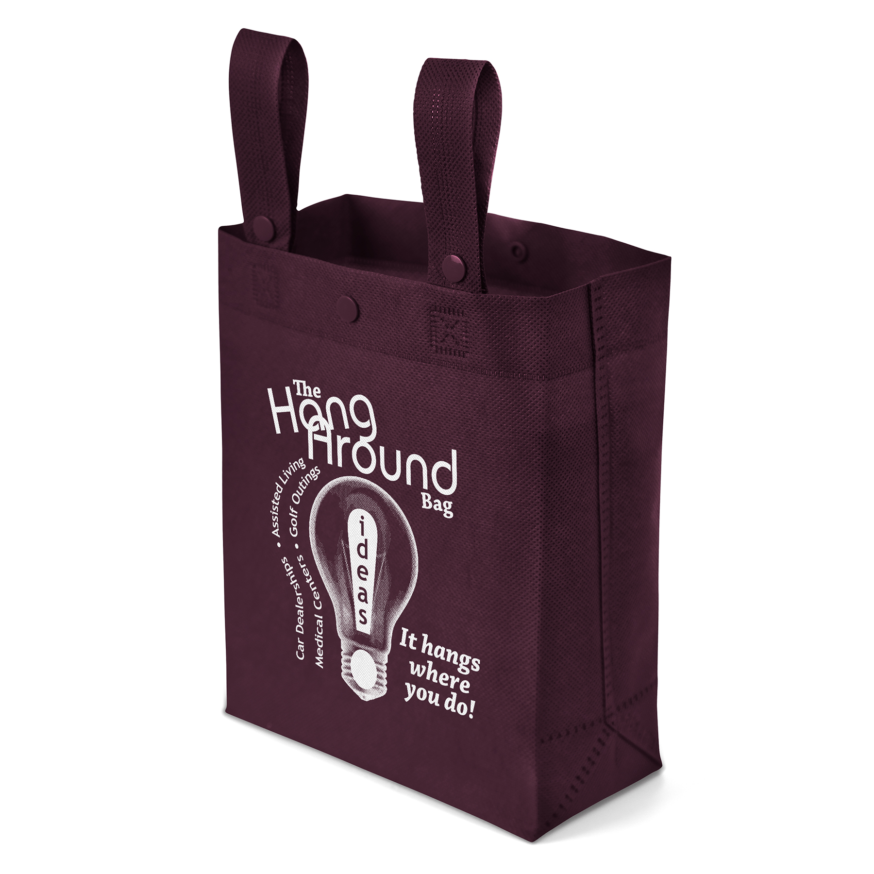 Hang Around™ - Non-Woven Bag - Screen Print 1