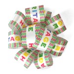 1 1/2" Badge Satin Bow -Sublimation 1 1 1/2" Badge Satin Bow -Sublimation 1