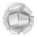 1 1/2" Badge Satin Bow -Sublimation 2 1 1/2" Badge Satin Bow -Sublimation 2