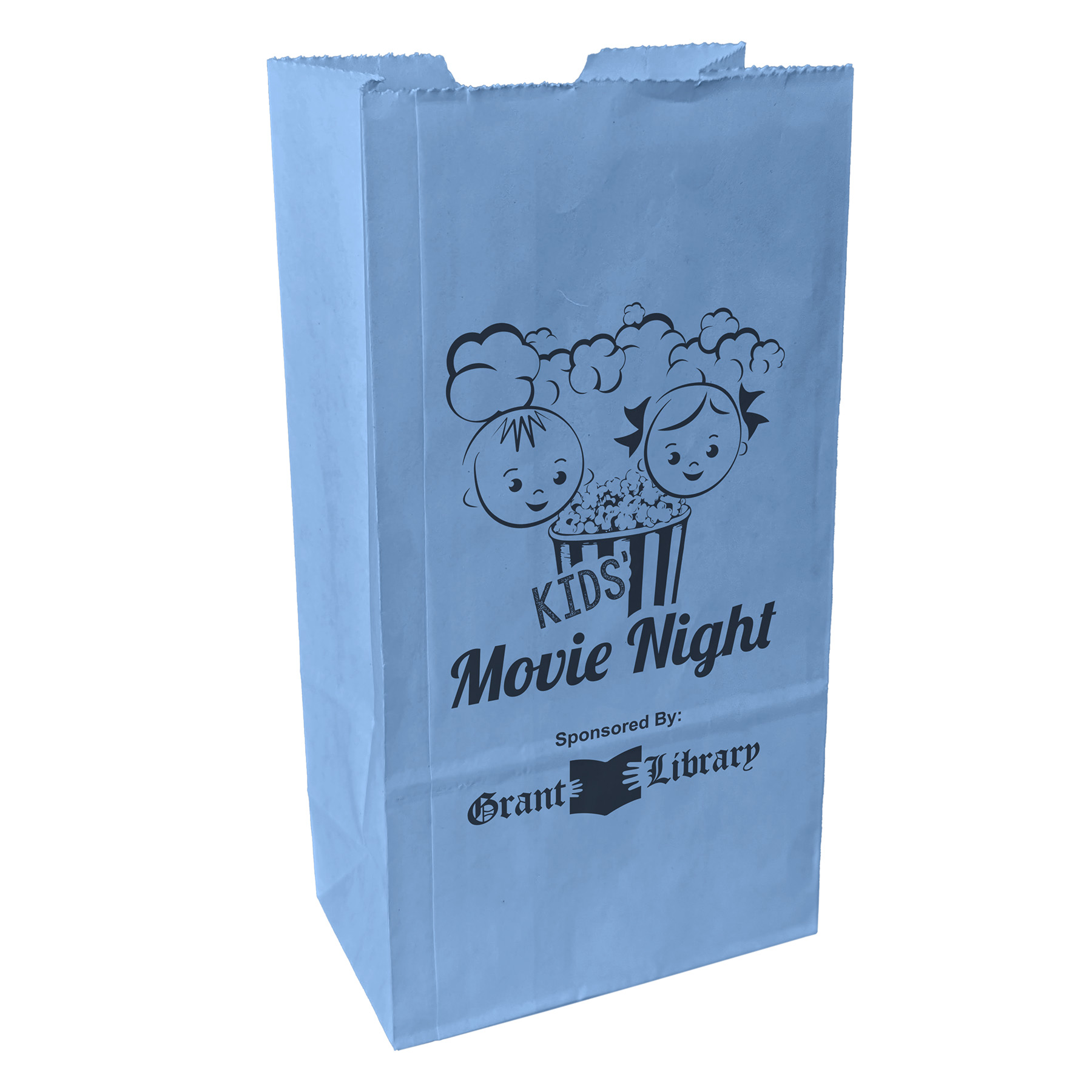 2# Popcorn Bag - Flexo Ink Print 1