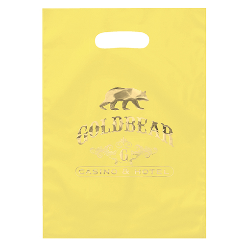 Aster™ - Frosted Brite Die Cut Handle - Foil Print 1