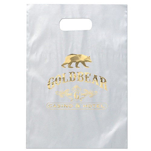 Aster™ - Frosted Brite Die Cut Handle - Foil Print 1