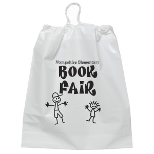 9½W x 12H Cotton Draw Bag - Flexo Ink Print 1 9½W x 12H Cotton Draw Bag - Flexo Ink Print 1