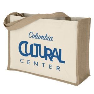 Josephine™ - Natural Tote - Screen Print 1 Josephine™ - Natural Tote - Screen Print 1