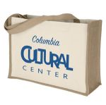 Josephine™ - Natural Tote - Screen Print 1 Josephine™ - Natural Tote - Screen Print 1