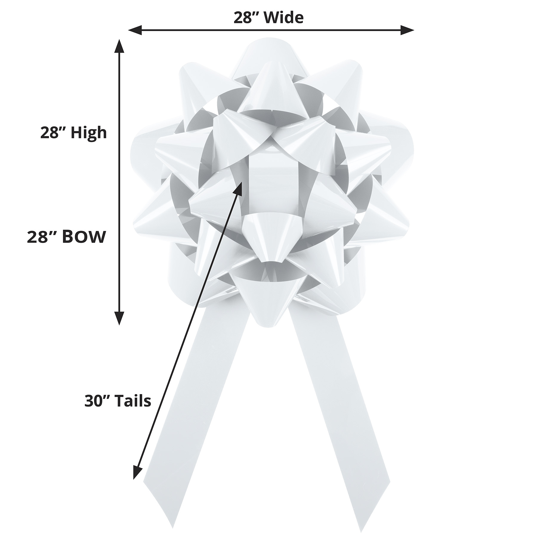 28" Bow - Magnetic Base - No Imprint 2