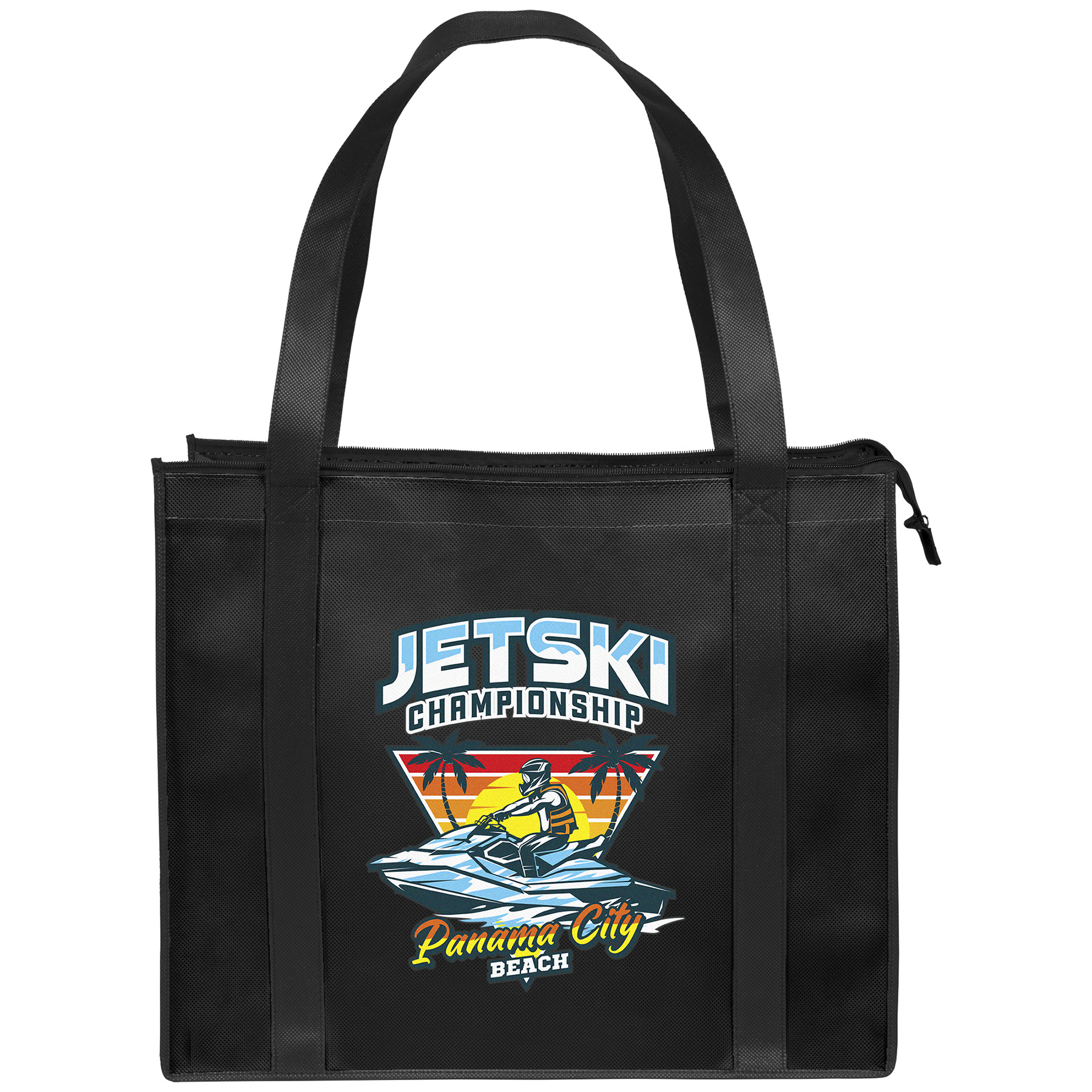 Del Mar - Zipper-Close Tote - ColorVista 1
