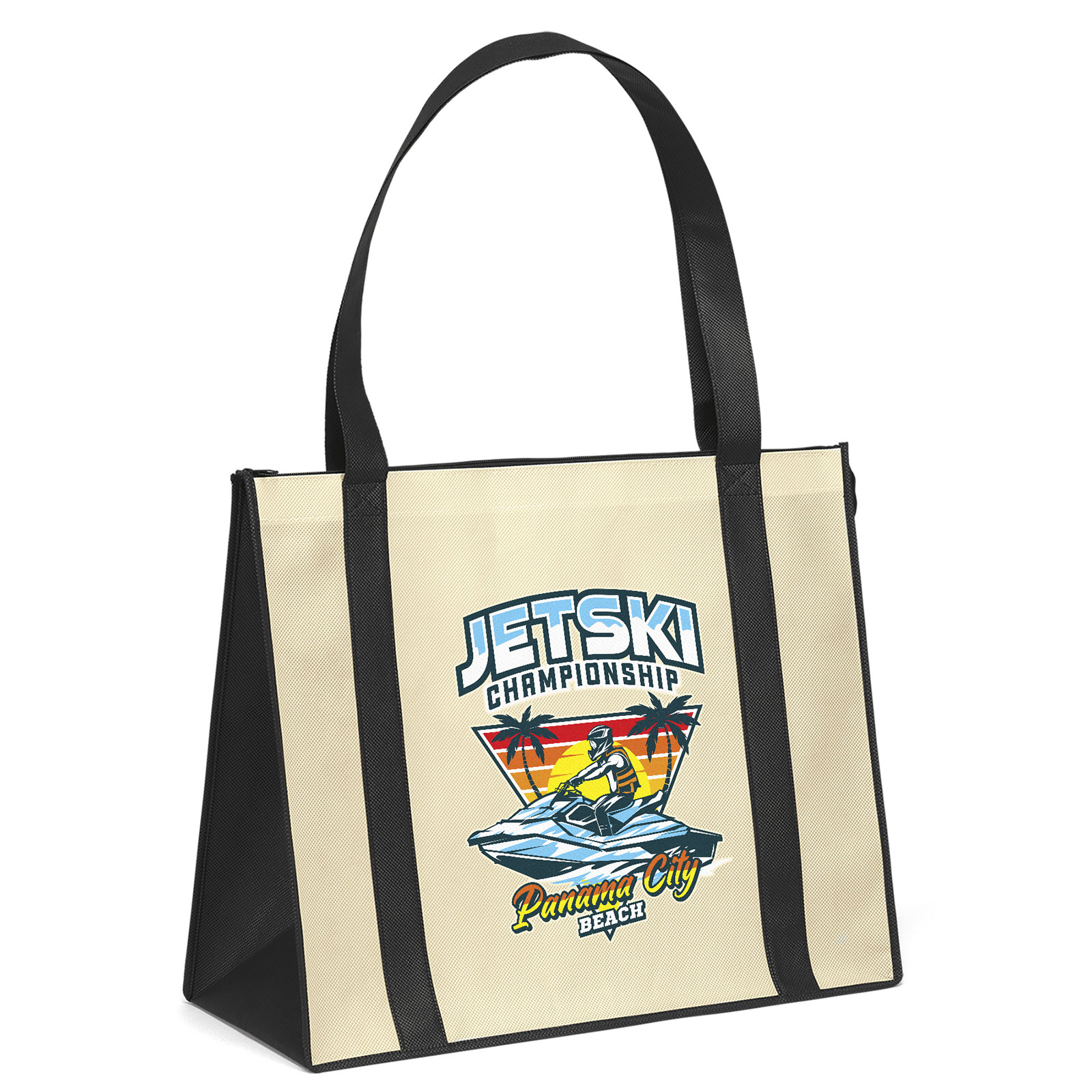 Del Mar - Zipper-Close Tote - ColorVista 1
