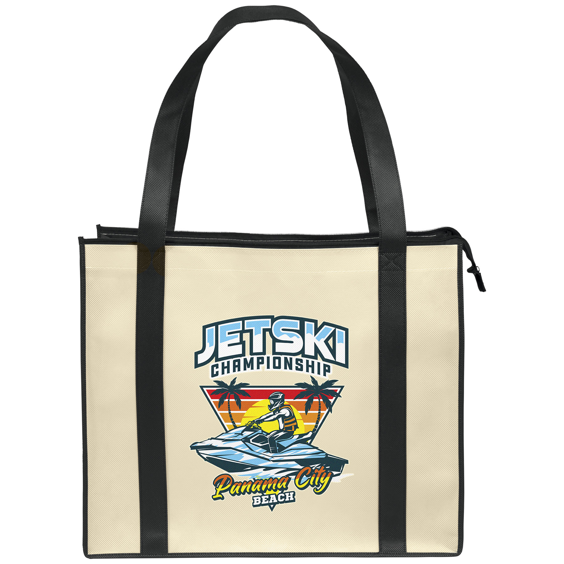 Del Mar - Zipper-Close Tote - ColorVista 1