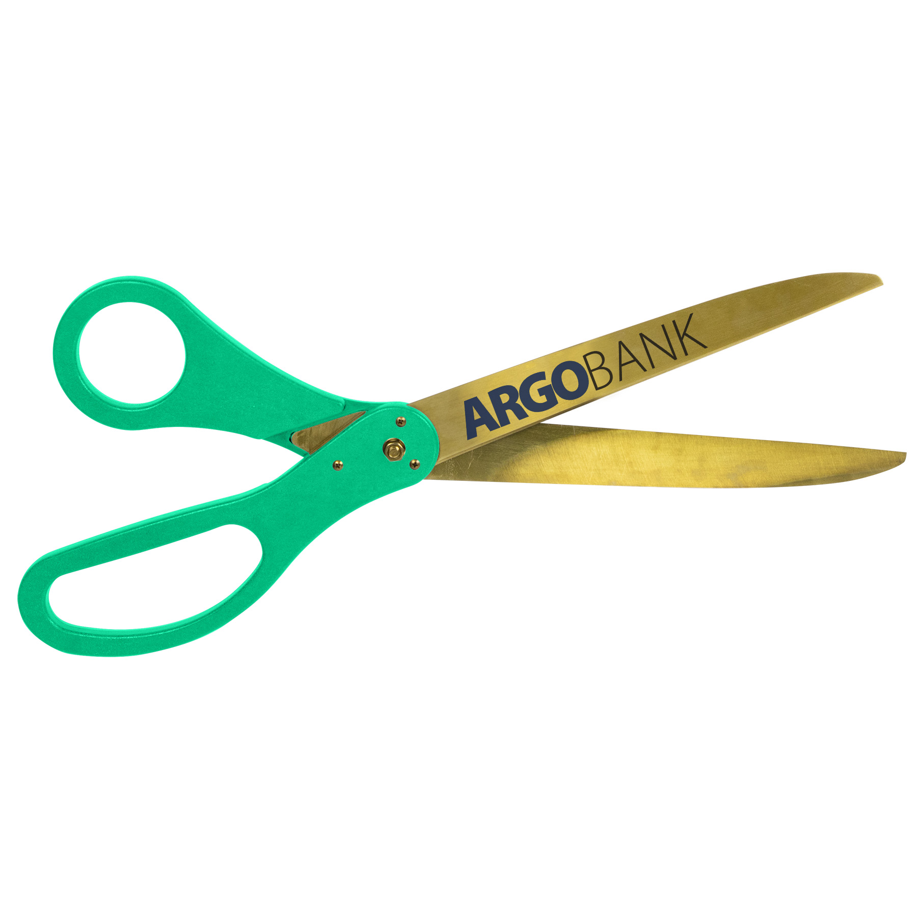 30" Large Scissors - Gold Blades - Direct Print 1