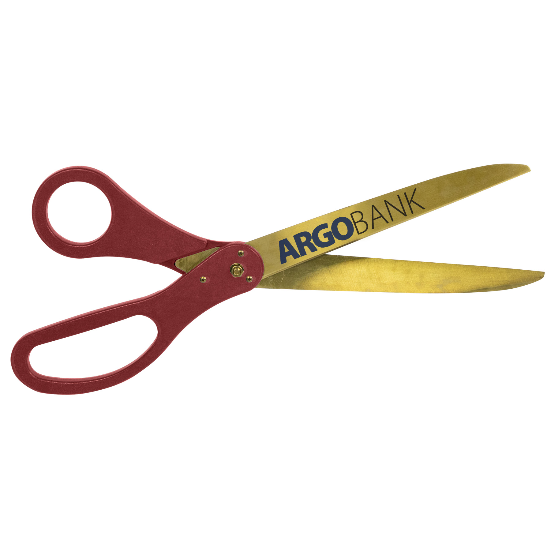 30" Large Scissors - Gold Blades - Direct Print 1
