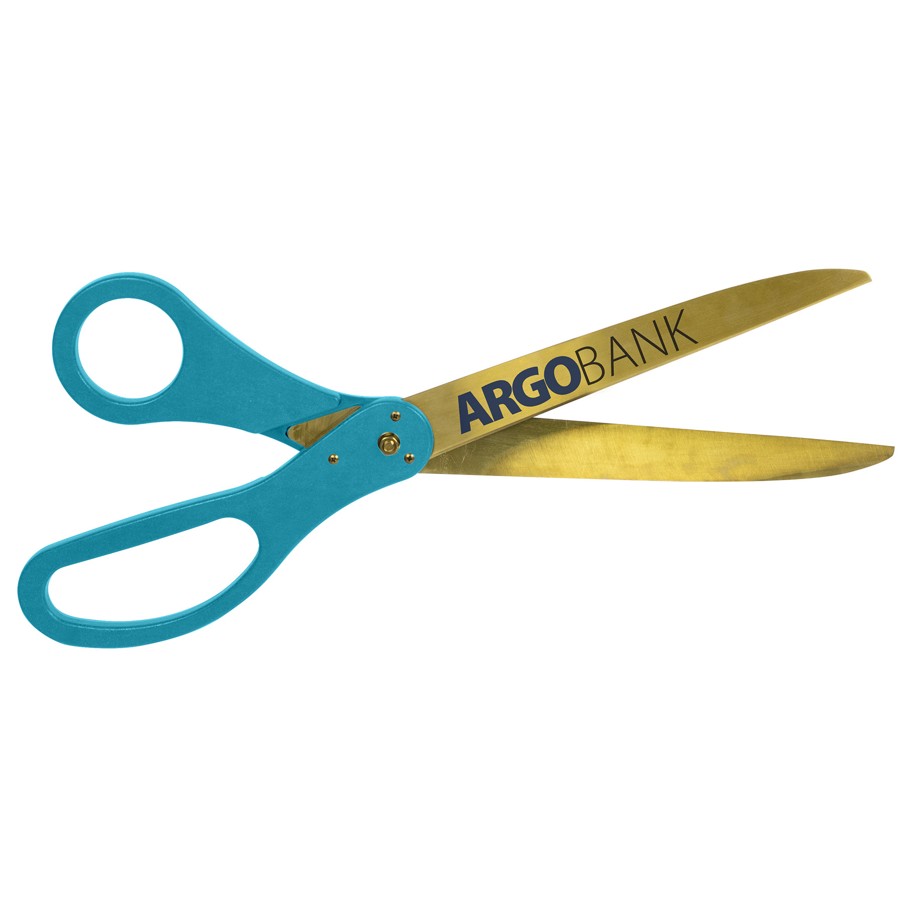 30" Large Scissors - Gold Blades - Direct Print 1