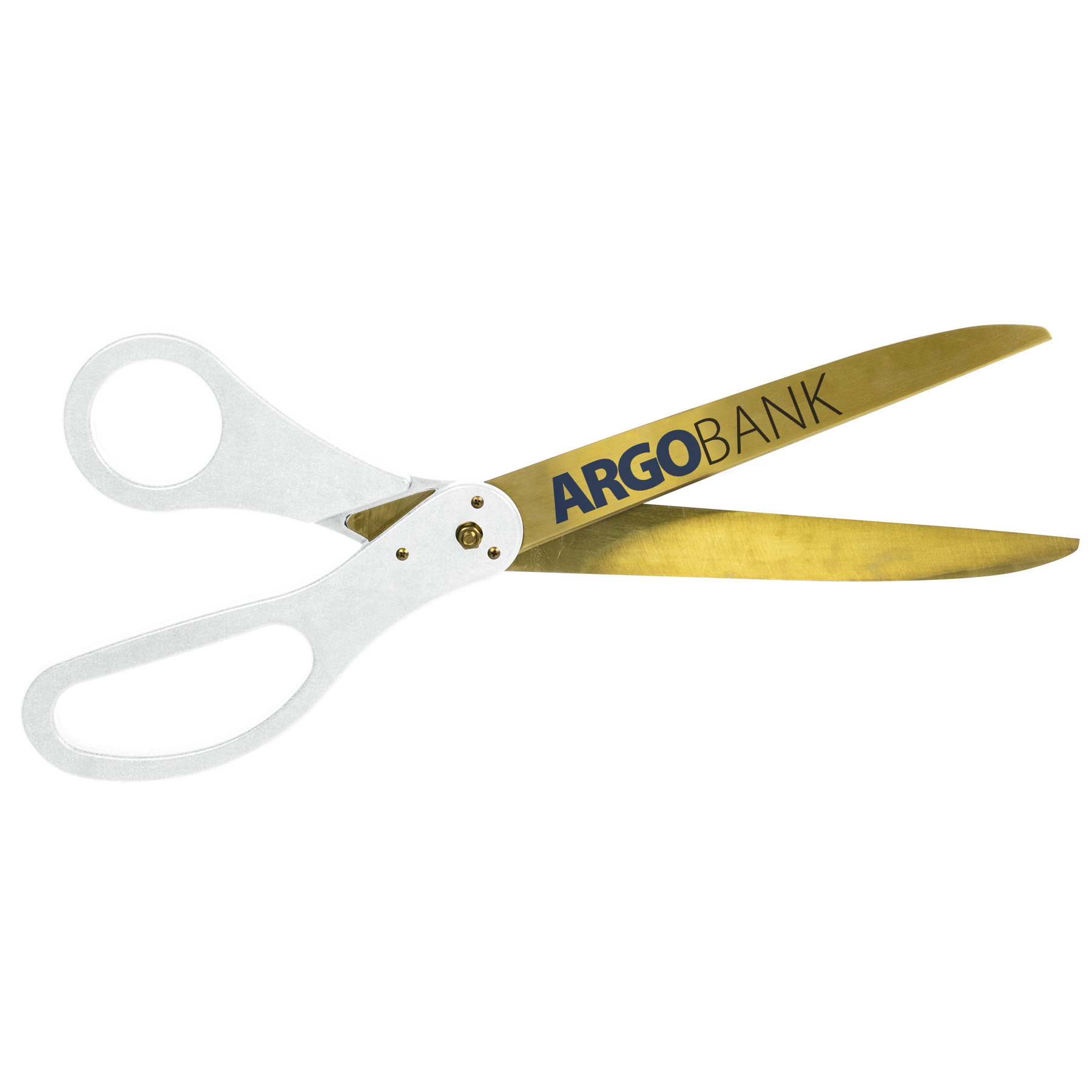 30" Large Scissors - Gold Blades - Direct Print 1